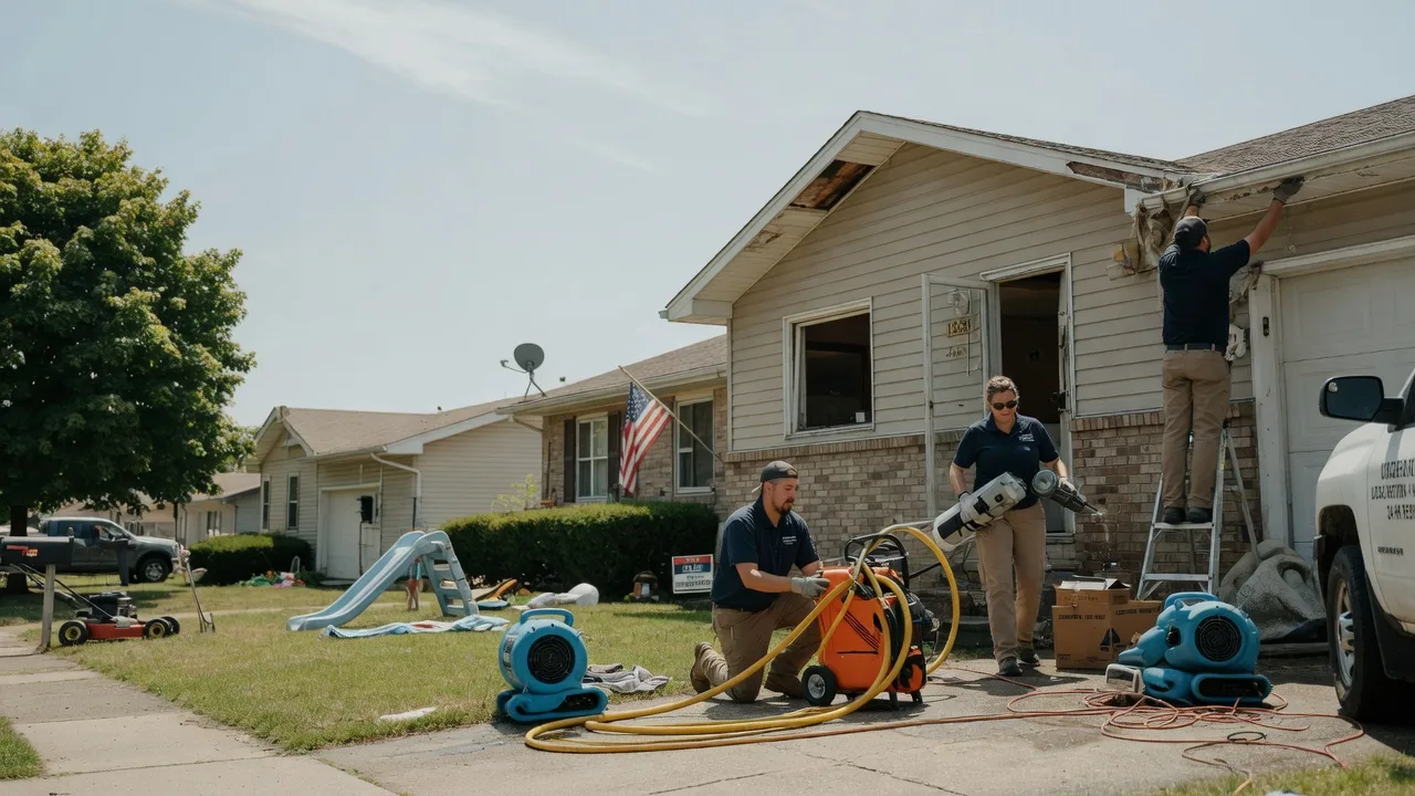 Water Damage Restoration in Mayfield, KS near me